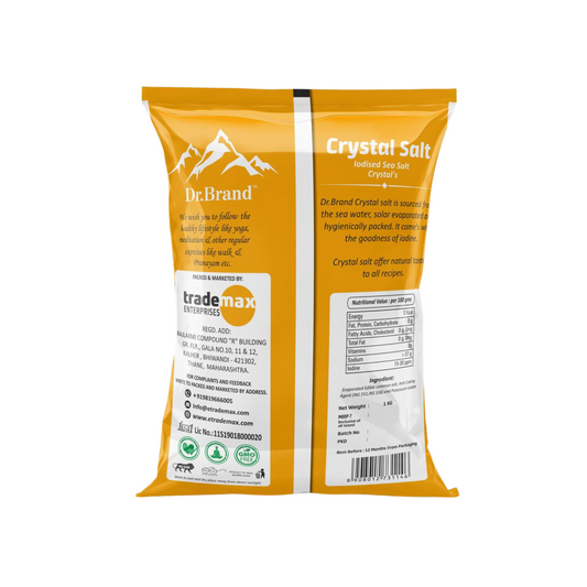 Iodised Sea Salt Crystal's - 1KG