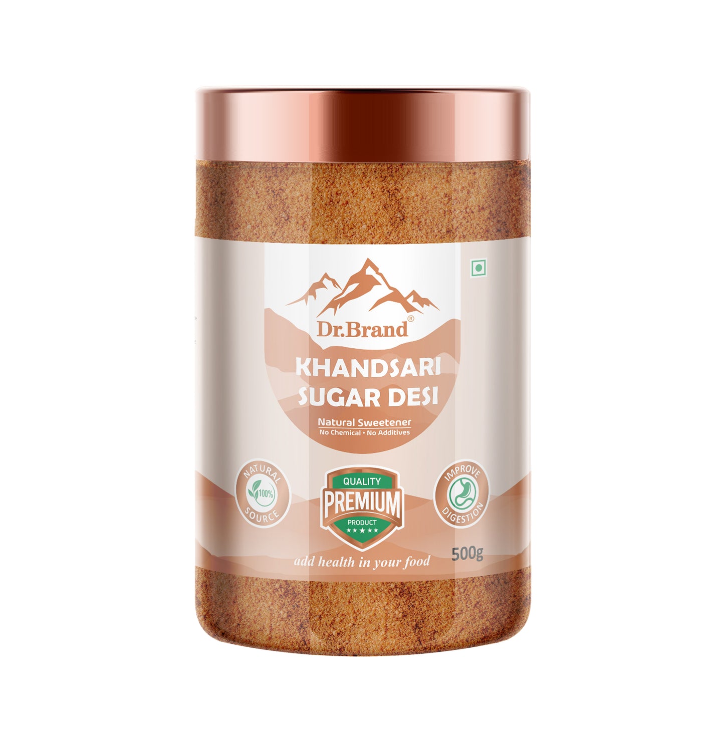 Dr Brand Khandsari Sugar Desi 500gm